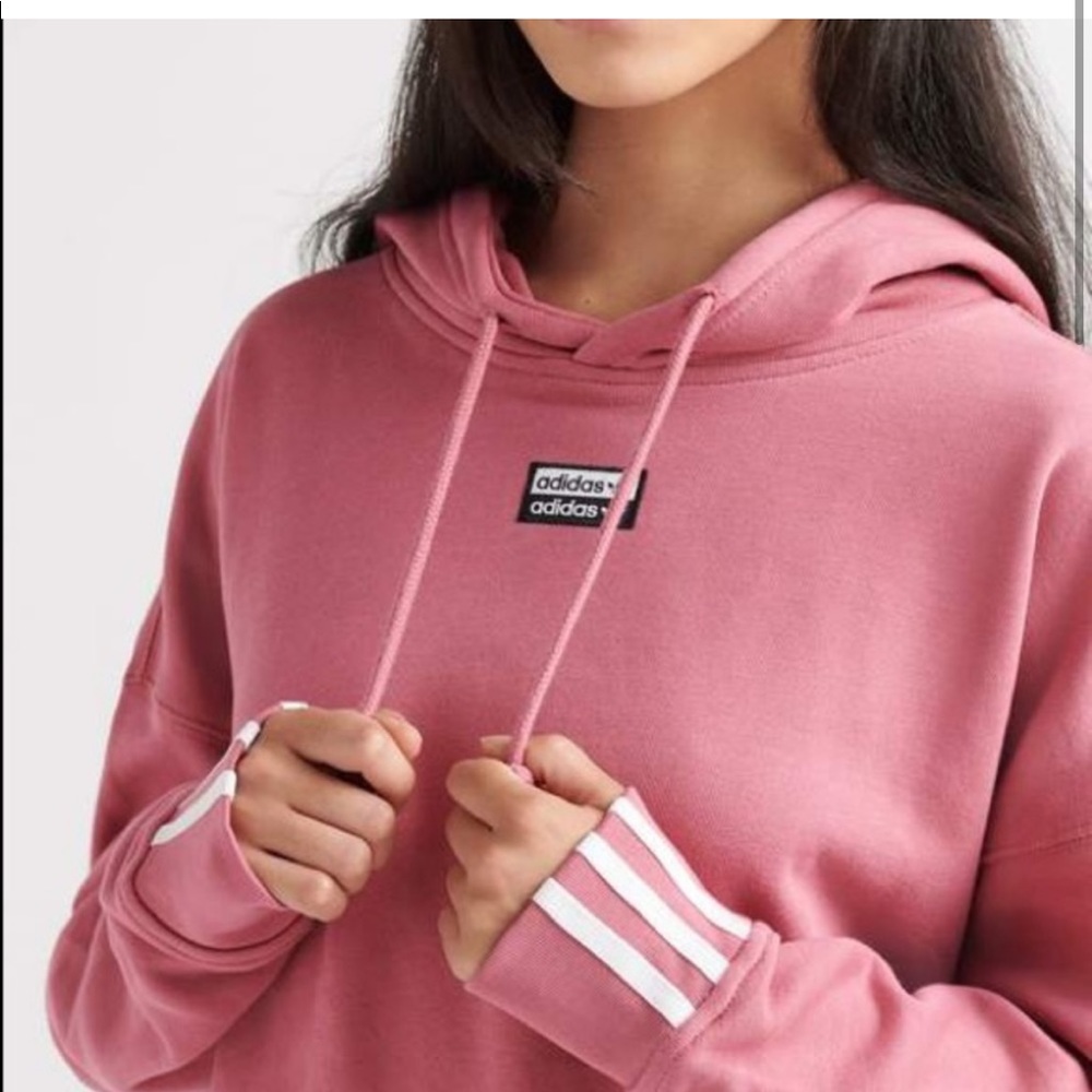 Adidas cropped hoodie